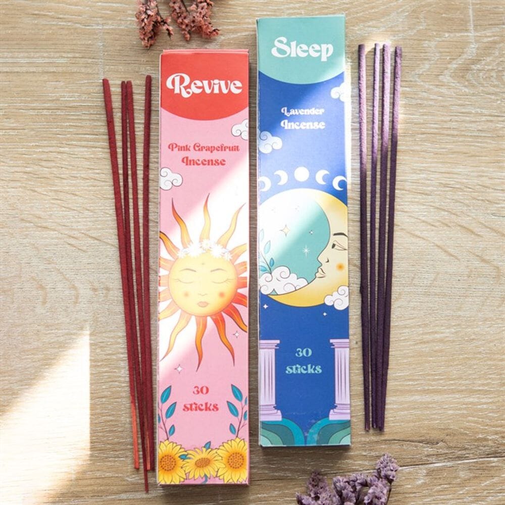 Set of 2 Sleep & Revive Incense Stick Sets Home Fragrance Secret Halo 