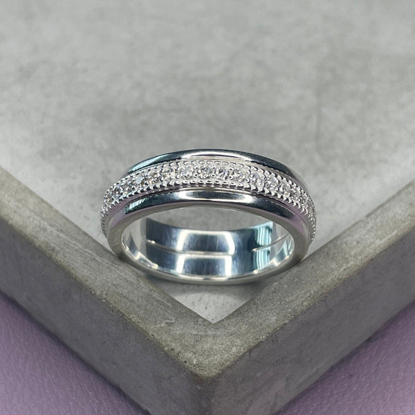 Sparkly Spinner Ring Rings Secret Halo