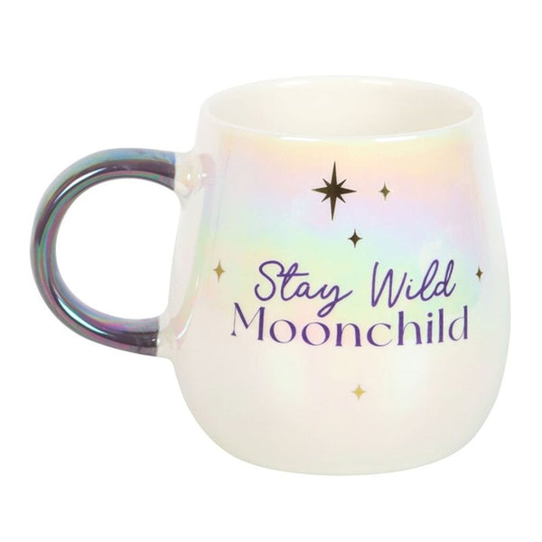 Stay Wild Moon Child Rounded Mug Mugs Secret Halo 