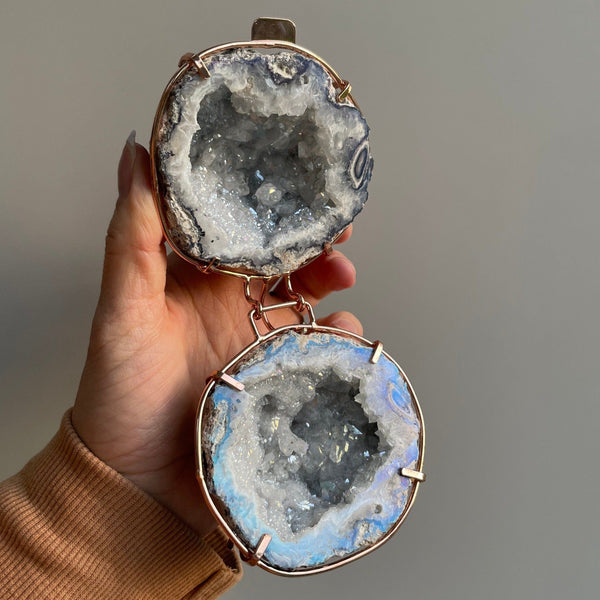 Crystal Geode Ring Box - Thalia Geode Ring Boxes Secret Halo 