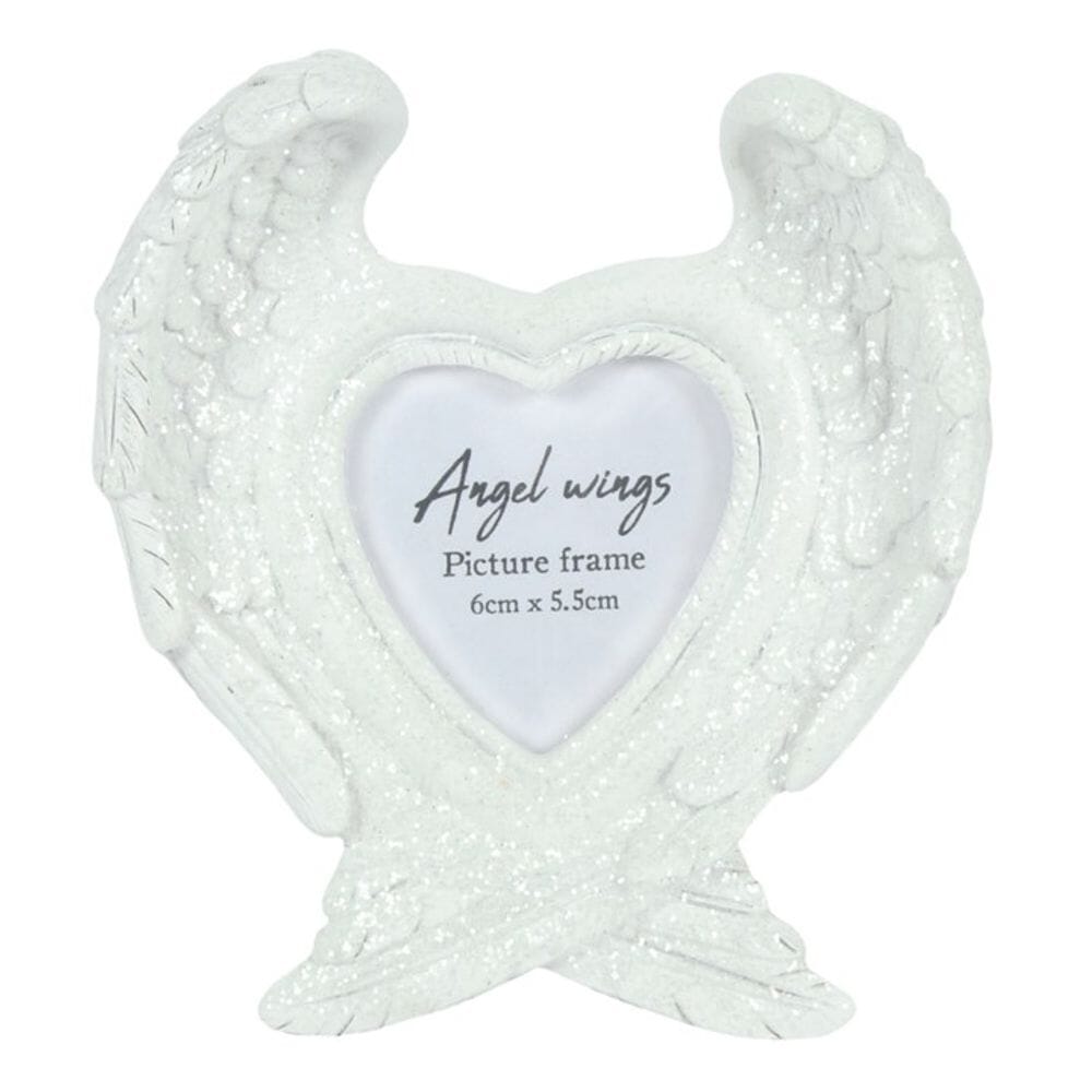 Glitter Angel Wing Photo Frame N/A 