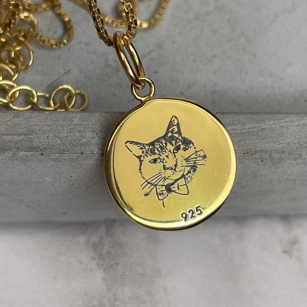 Personalised Pet Necklace Necklaces & Pendants Secret Halo 