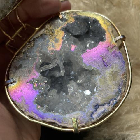 Crystal Geode Ring Boxes