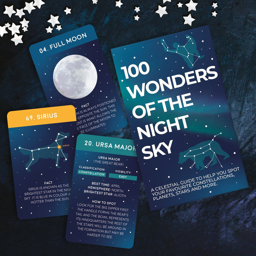 100 Wonders of the Night Sky Cards Secret Halo 