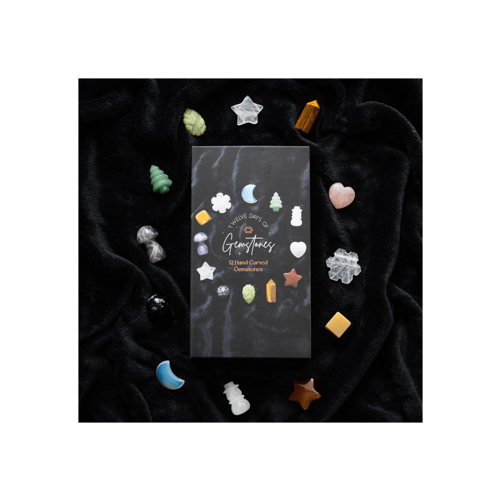 12 Days of Christmas Shaped Crystal Advent Calendar Crystals Secret Halo 