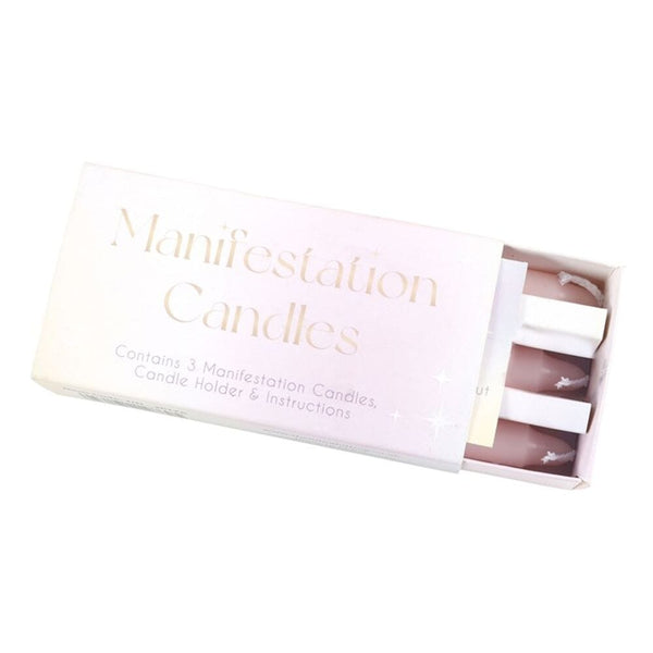 3 Manifestation Spell Candles in a Box Candles Secret Halo 