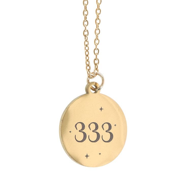 333 Angel Number Support Necklace Necklaces & Pendants Secret Halo 