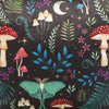 35cm Square Dark Forest Print Cushion Decor Secret Halo 