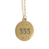 555 Angel Number Change Necklace Necklaces & Pendants Secret Halo 