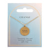 555 Angel Number Change Necklace Necklaces & Pendants Secret Halo 