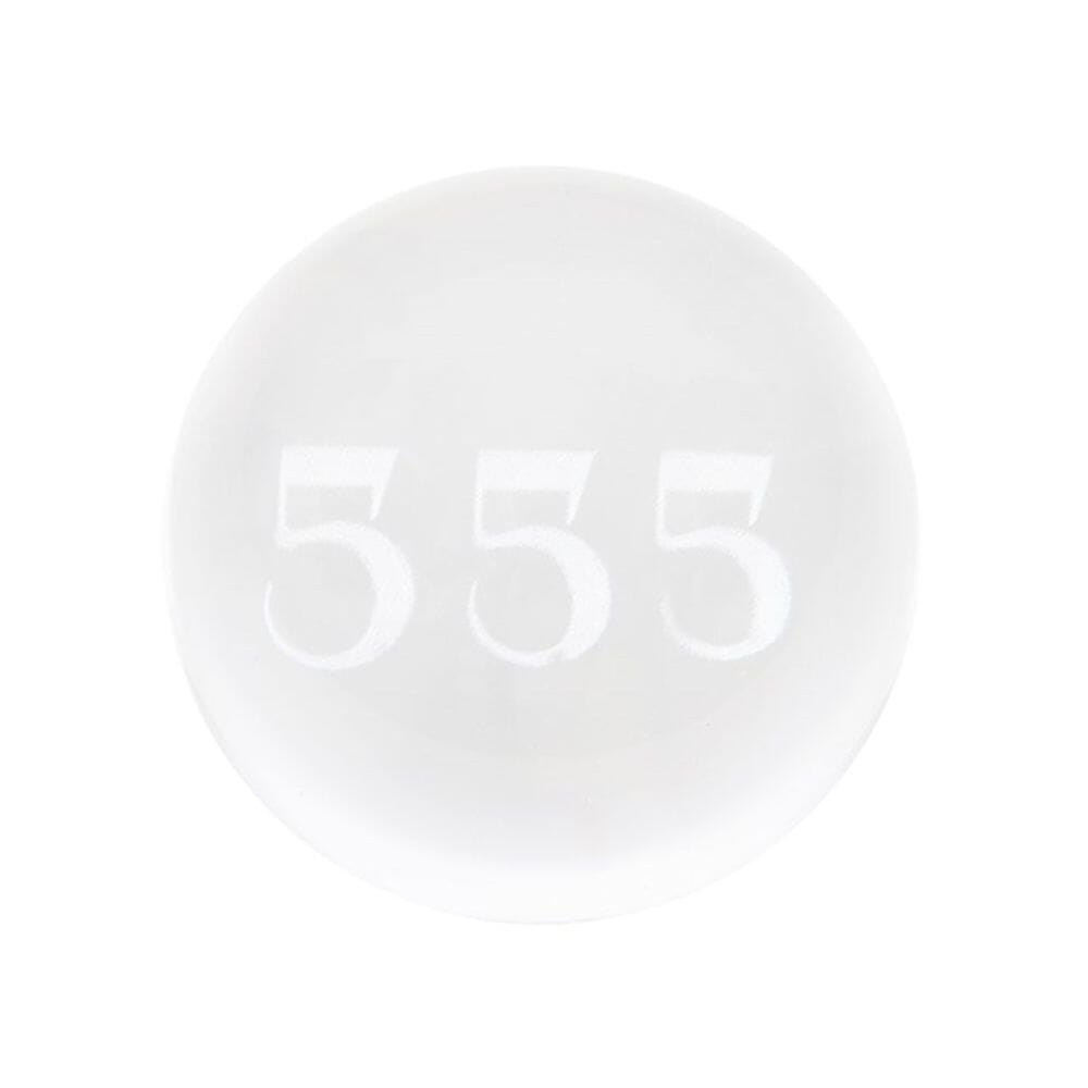 555 Angel Number Crystal Ball Crystals Secret Halo 