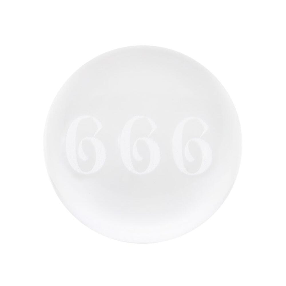 666 Angel Number Crystal Ball Crystals Secret Halo 