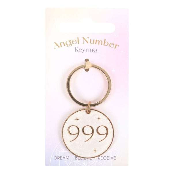 999 Angel Number Keyring Keyrings Secret Halo 