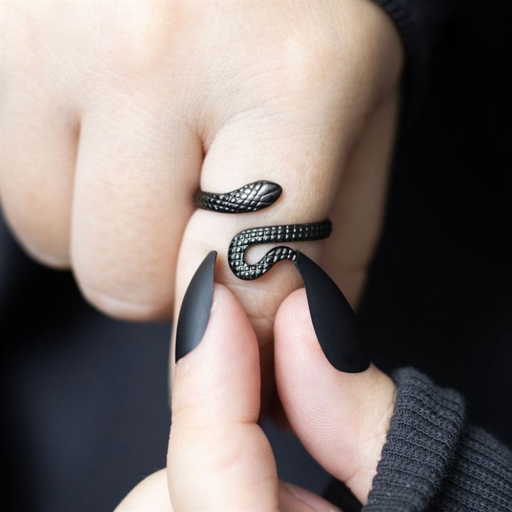 Adjustable Snake Ring Rings Secret Halo 