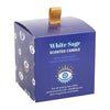 All Seeing Eye White Sage Crystal Chip Protection Candle Candles Secret Halo 