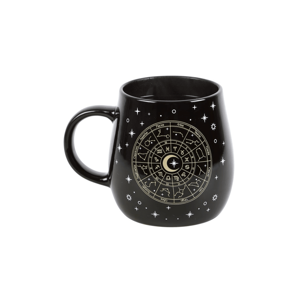 Astrology Wheel Heat Change Mug Mugs Secret Halo 