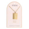 Athena Goddess Talisman Necklace Necklaces & Pendants Secret Halo 