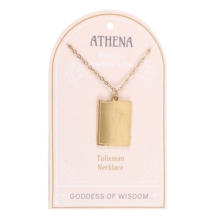 Athena Goddess Talisman Necklace Necklaces & Pendants Secret Halo 