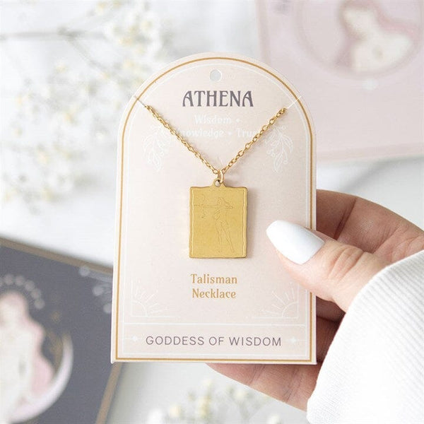 Athena Goddess Talisman Necklace Necklaces & Pendants Secret Halo 