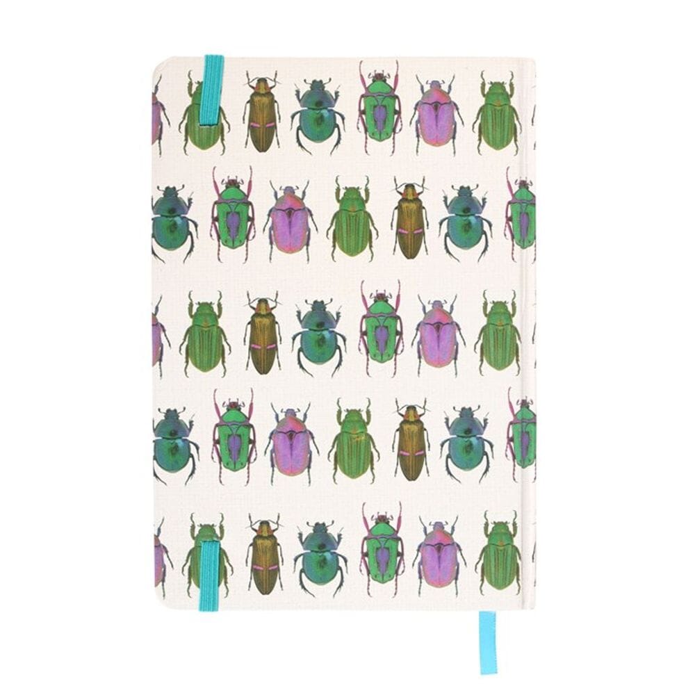 Beetle Print A5 Notebook Notebooks Secret Halo 