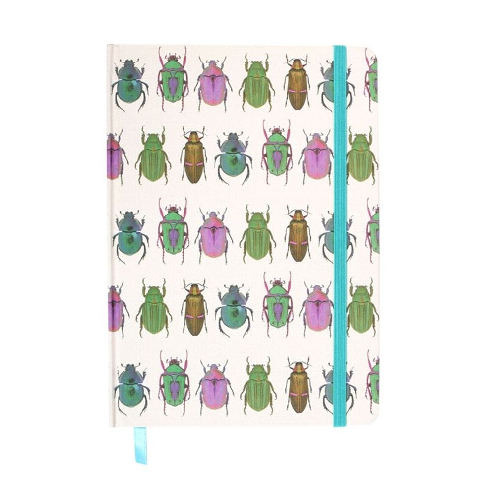 Beetle Print A5 Notebook Notebooks Secret Halo 