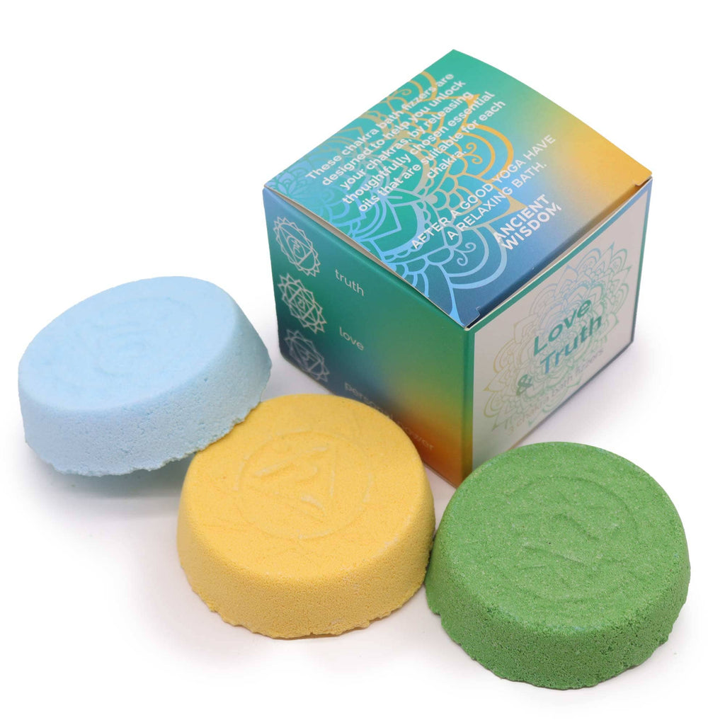 Chakra Bath Fizz - Love & Truth Toiletries Secret Halo 