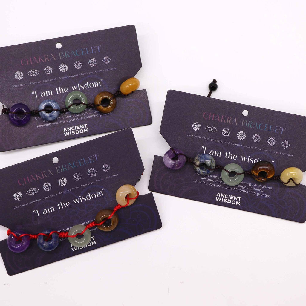 Chakra Friendship Bracelet - Wisdom Fashion Bracelets Secret Halo Red 