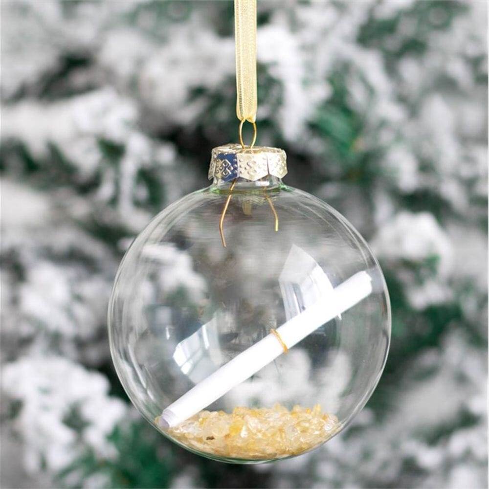 Citrine Manifestation Christmas Bauble Kit Christmas Tree Decorations Secret Halo 