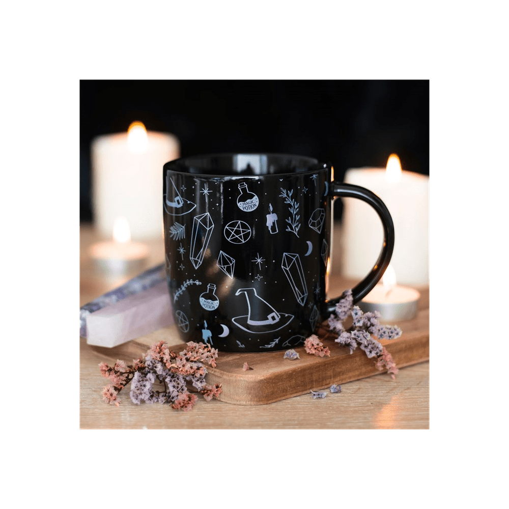 Crystal Witch Print Mug Mugs Secret Halo 