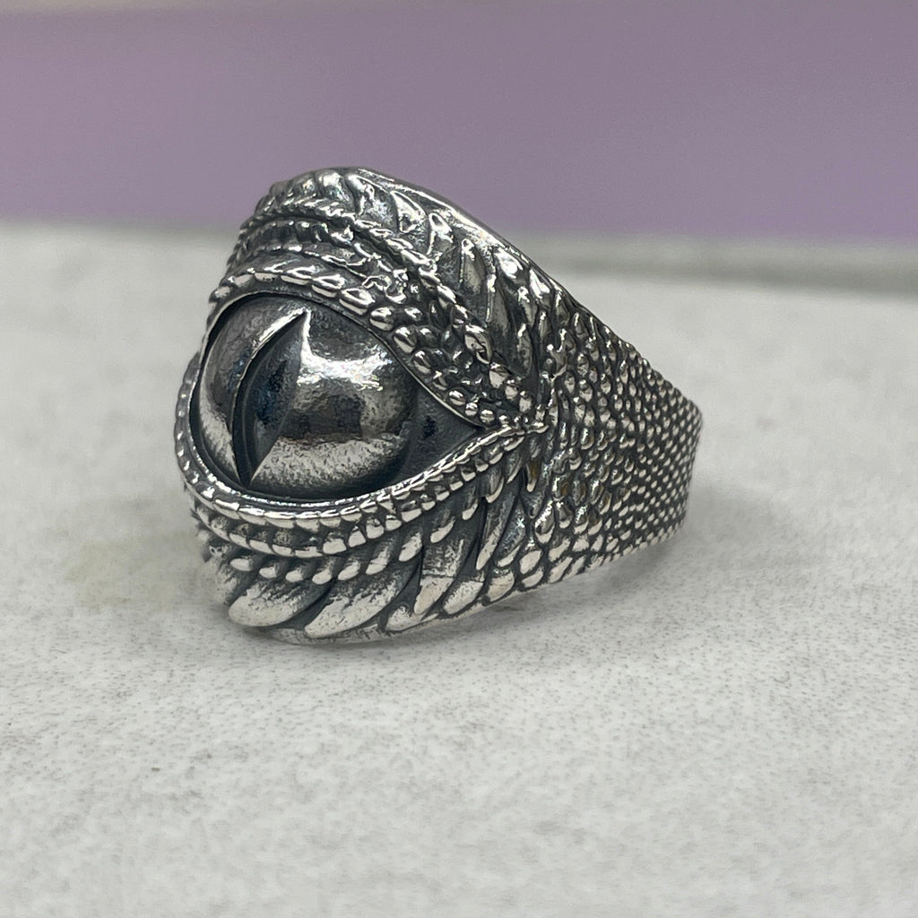 Dragon Eye Statement Ring Rings Secret Halo Large 