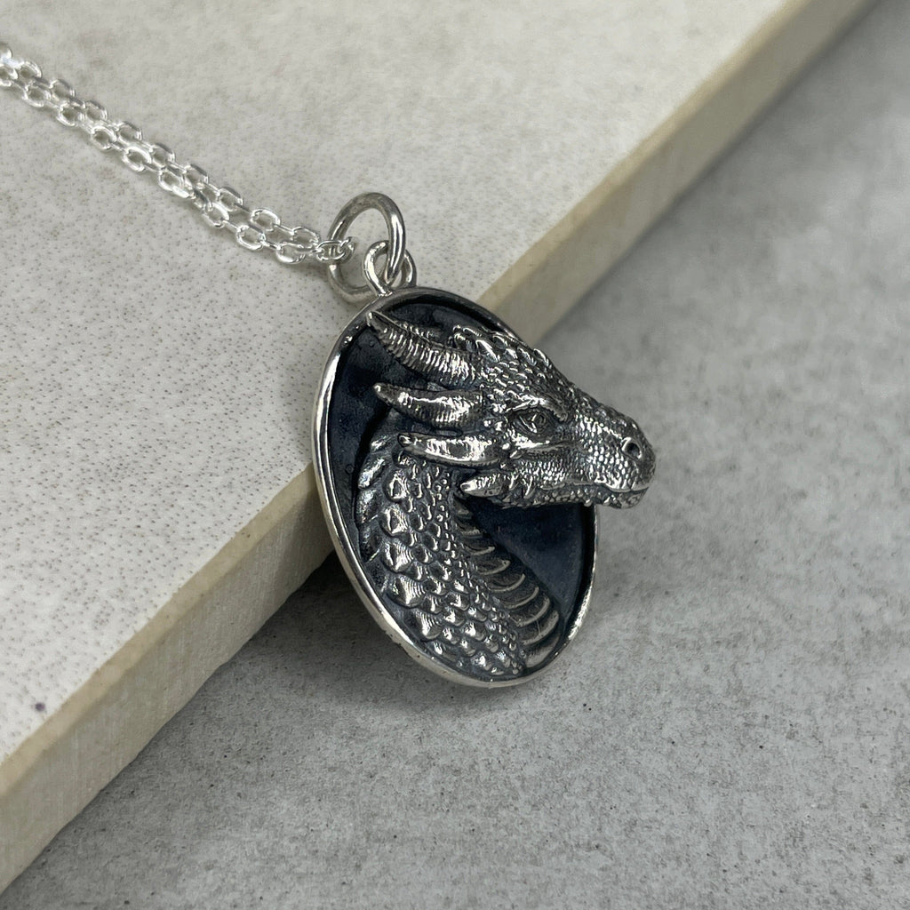 Dragon Head Necklace Necklaces & Pendants Secret Halo 