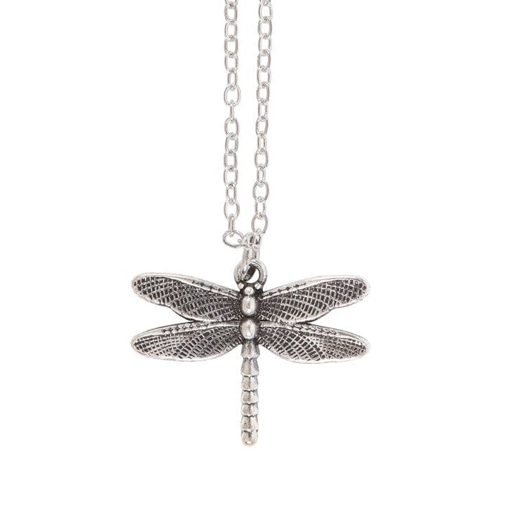 Dragonfly Necklace on Greeting Card N/A 