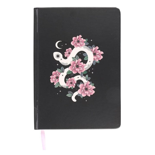 Floral Snake A5 Notebook Notebooks Secret Halo 