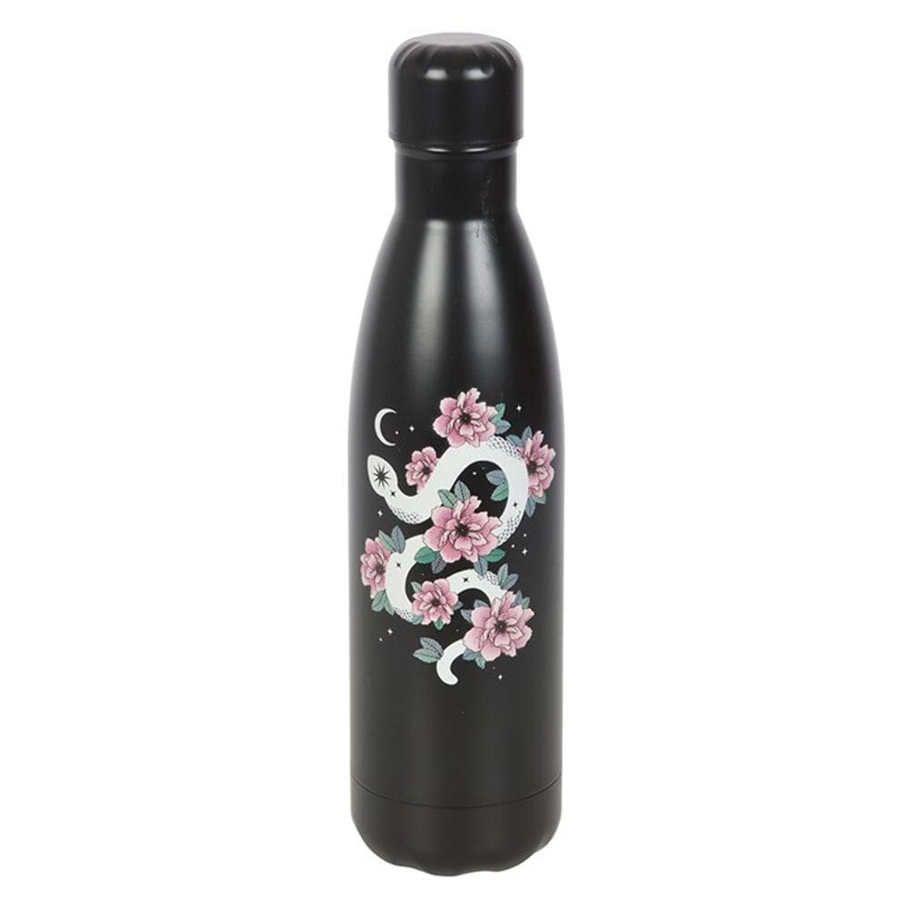 Floral Snake Metal Water Bottle Gifts Secret Halo 