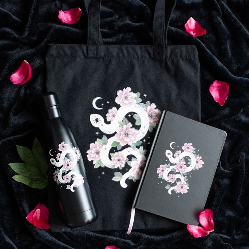 Floral Snake Metal Water Bottle Gifts Secret Halo 