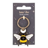 Forest Bee Enamel Keyring Keyrings Secret Halo 