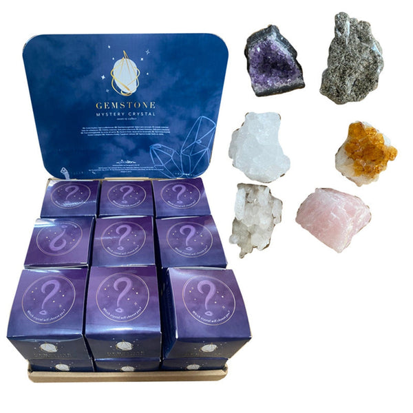 Gemstone Mystery Box - Crystal Surprise Crystals Secret Halo 