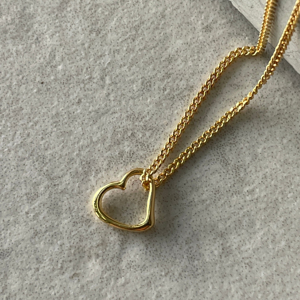 Gold Heart Anklet Anklets Secret Halo 