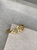 Gold Lotus Toe Ring Toe Rings Secret Halo 