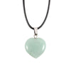 Green Adventurine Healing Crystal Heart Necklace Necklaces & Pendants Secret Halo 