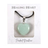 Green Adventurine Healing Crystal Heart Necklace Necklaces & Pendants Secret Halo 