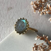 Labradorite Clawed Ring Rings Secret Halo 