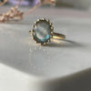 Labradorite Clawed Ring Rings Secret Halo Medium 