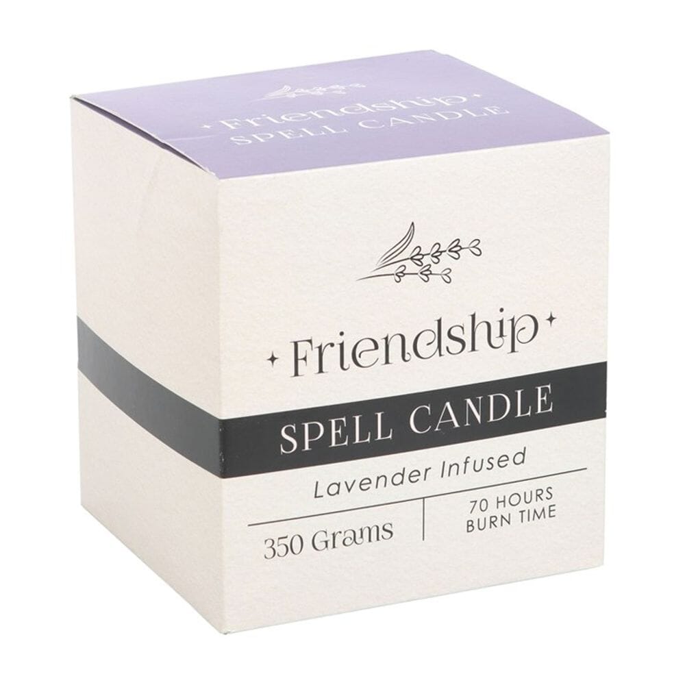Lavender Infused Friendship Spell Candle Candles Secret Halo 