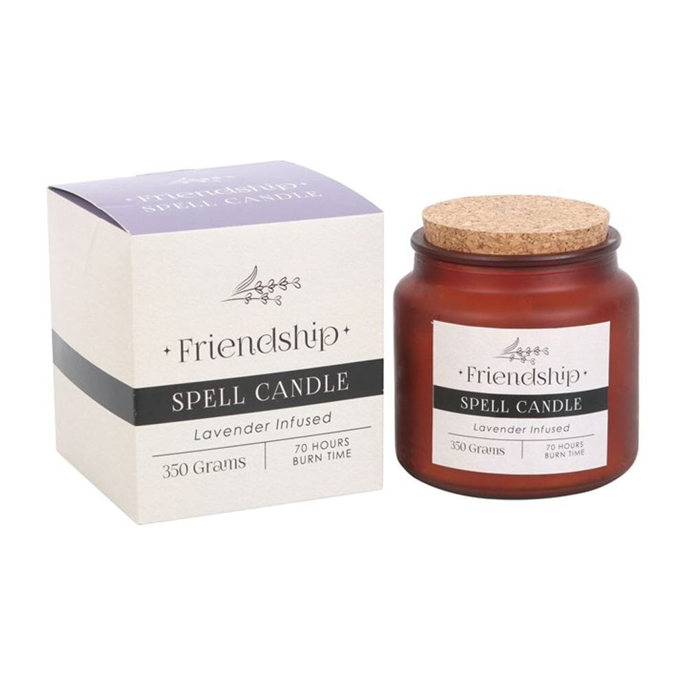 Lavender Infused Friendship Spell Candle Candles Secret Halo 