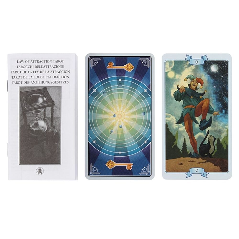 Law of Attraction Tarot Cards Gifts Secret Halo 
