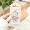 Light Luna Moth Keyring Keyrings Secret Halo 