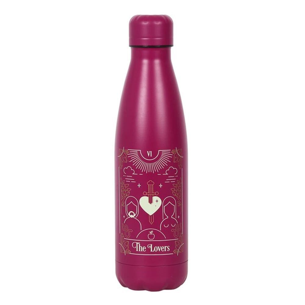 Lovers Tarot Metal Water Bottle Gifts Secret Halo 