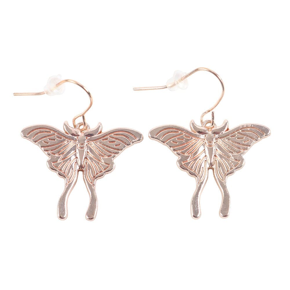 Luna Moth Earrings Earrings Secret Halo 