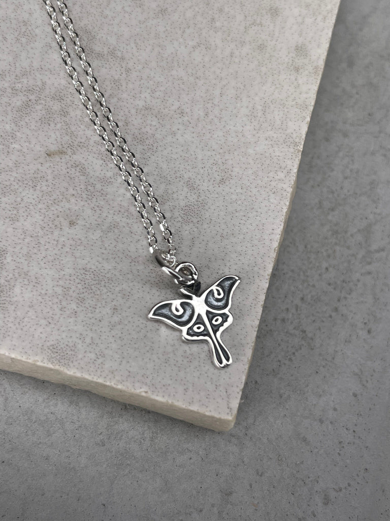 Luna Moth Necklace Necklaces & Pendants Secret Halo 